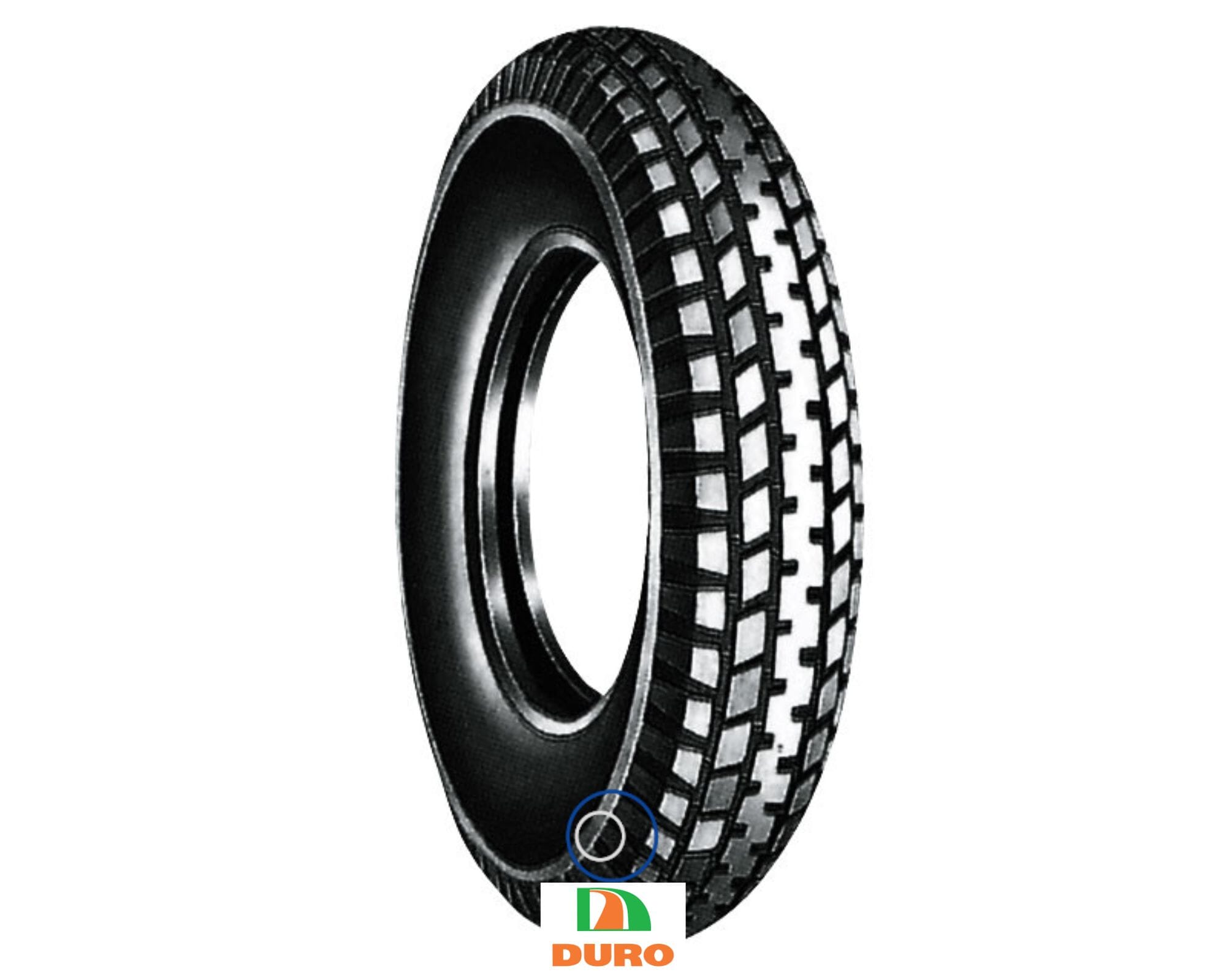 Dæk/sl. 4.80/4.00x8/4 HF-223+TR13