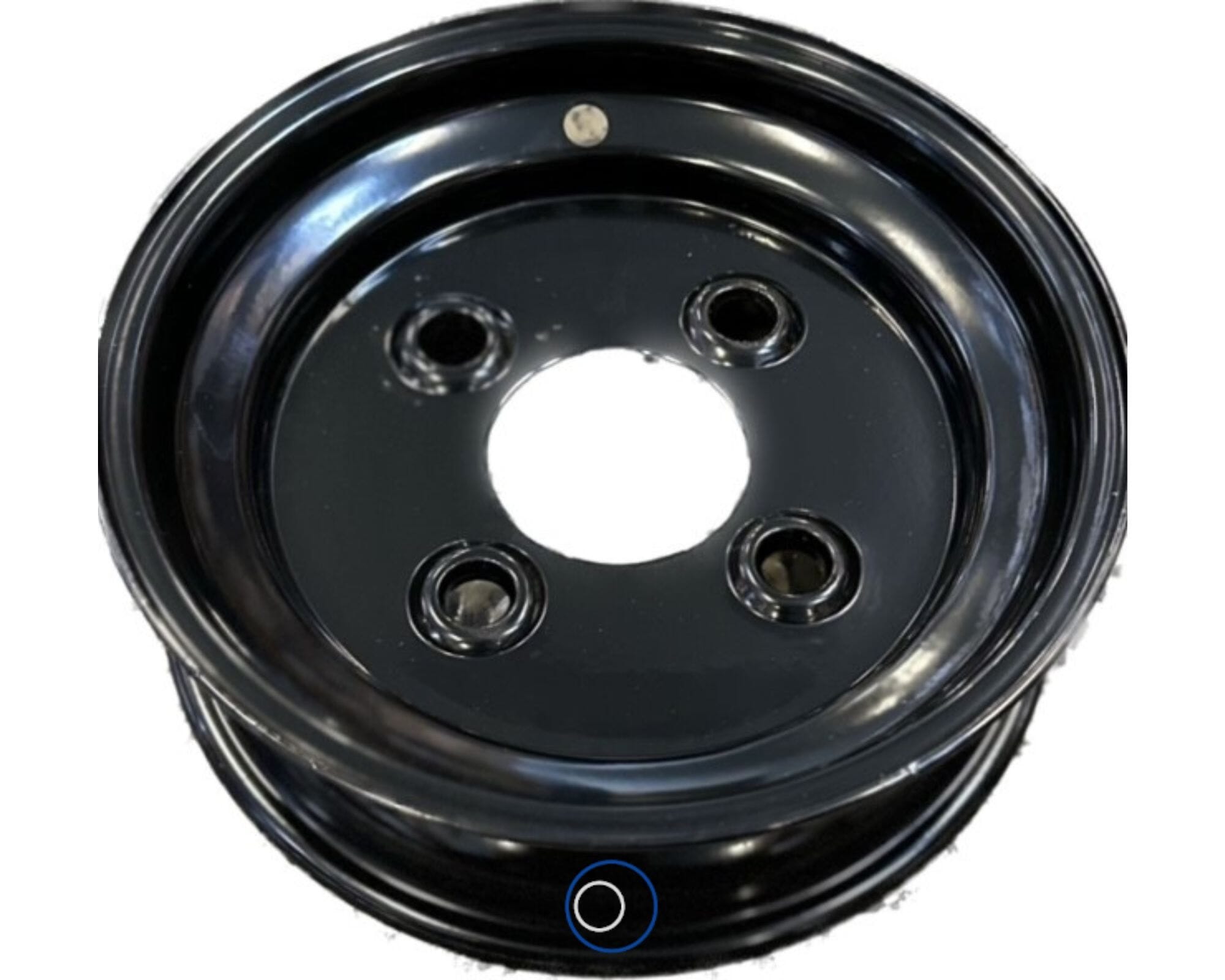 Fælg 2.50Ax8 S 4/60/100 Sort