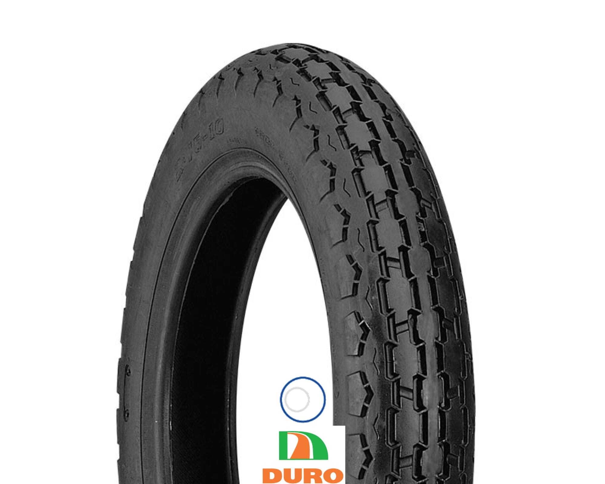 Dæk/sl. 12½x2¼ HF-180+A/V Sort