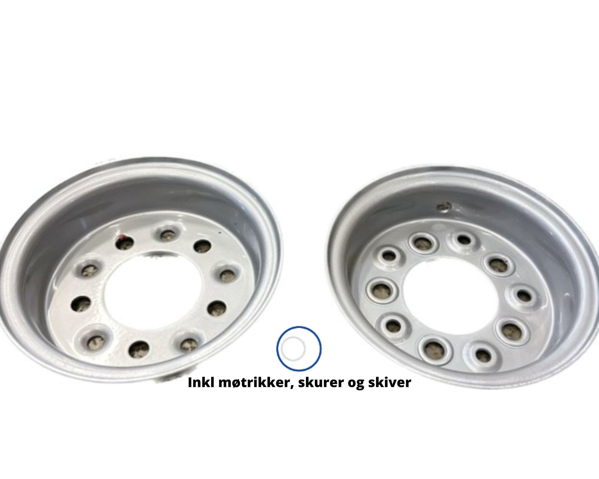 Fælg 4.00E-9 D 5/18.5/94/140 Sølv