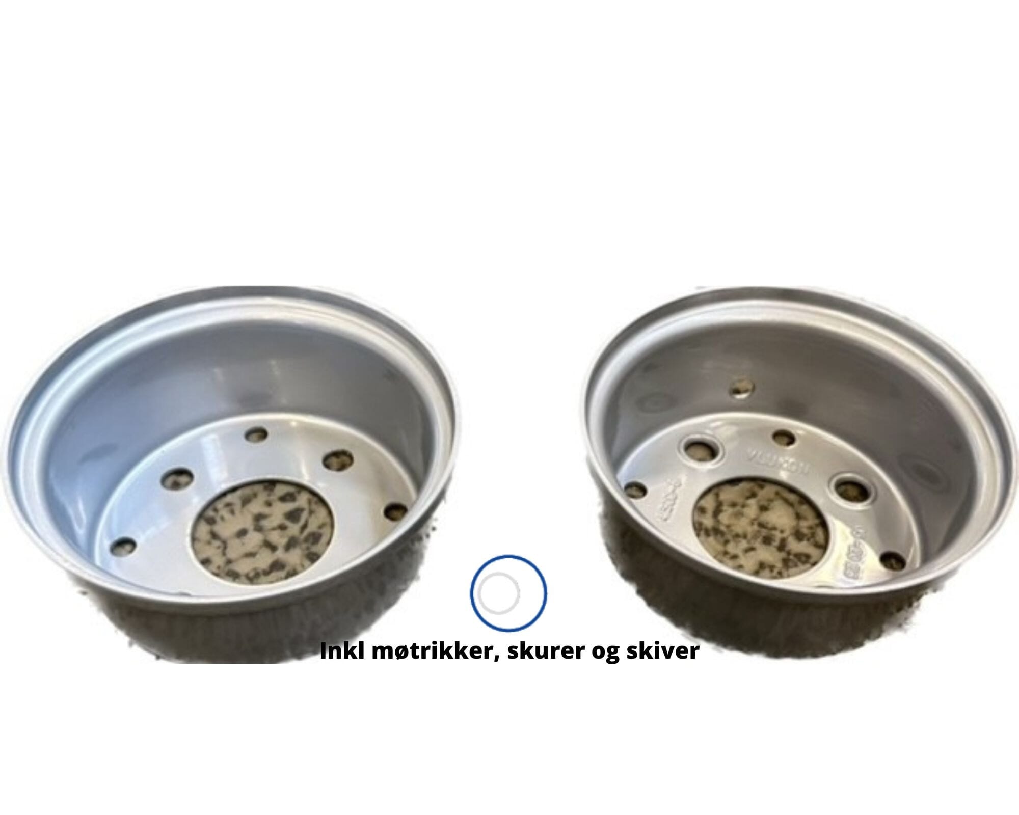 Fælg 4.50-6 D 4/60/100 Sølv