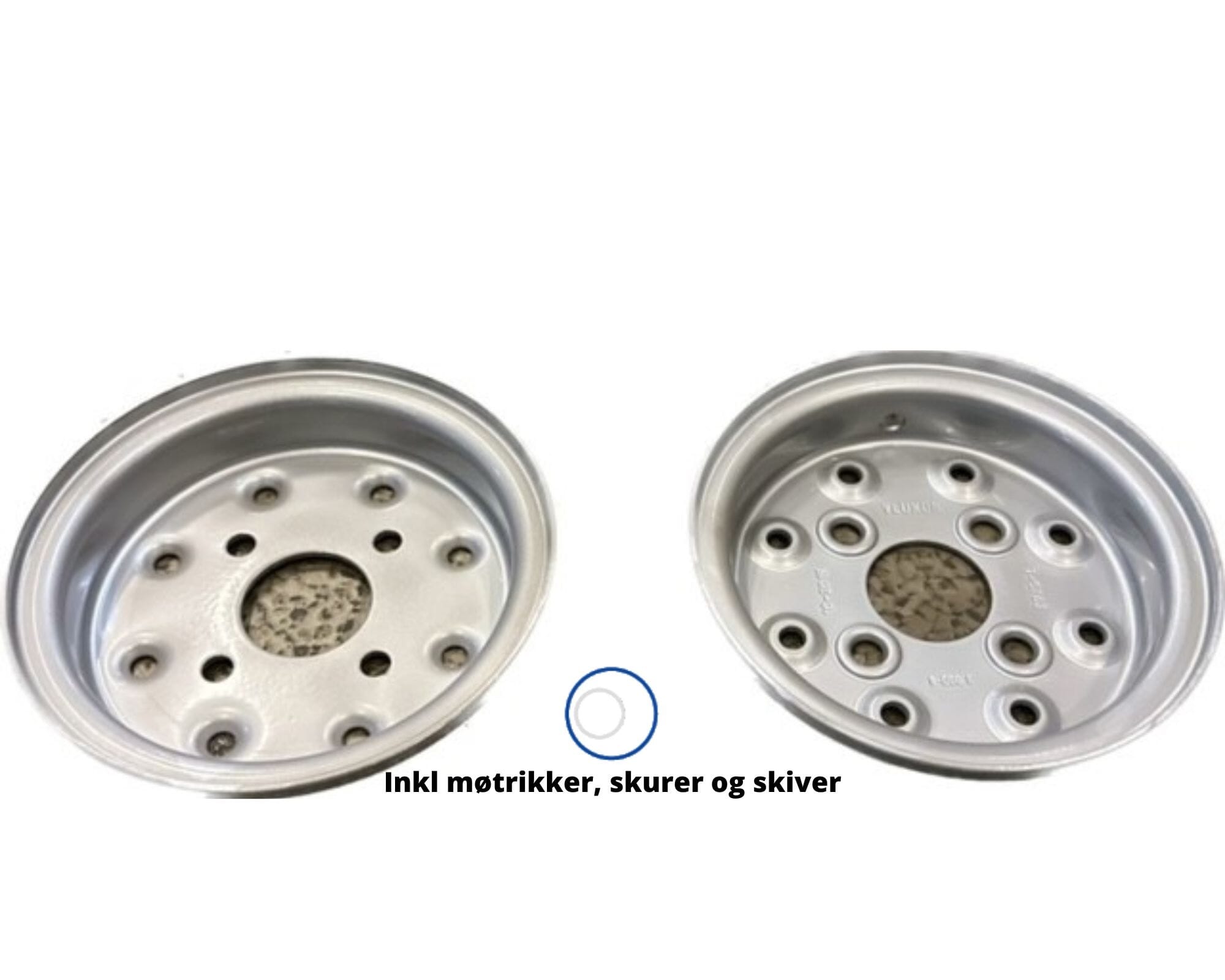 Fælg 3.00D-8 4/58.5/98 Sølv