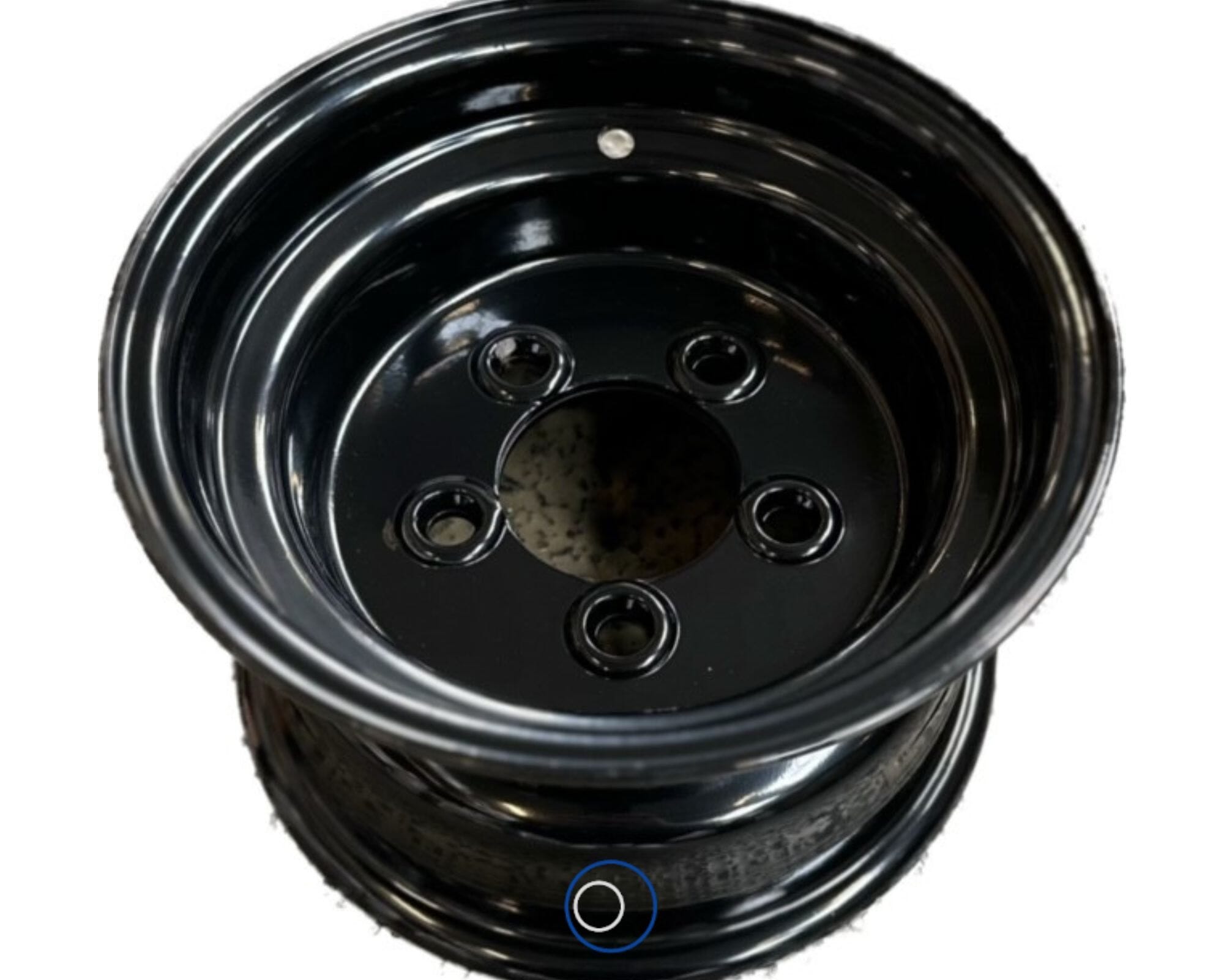 Fælg 6.00Ix10 S 5/M15/80/115 Sort