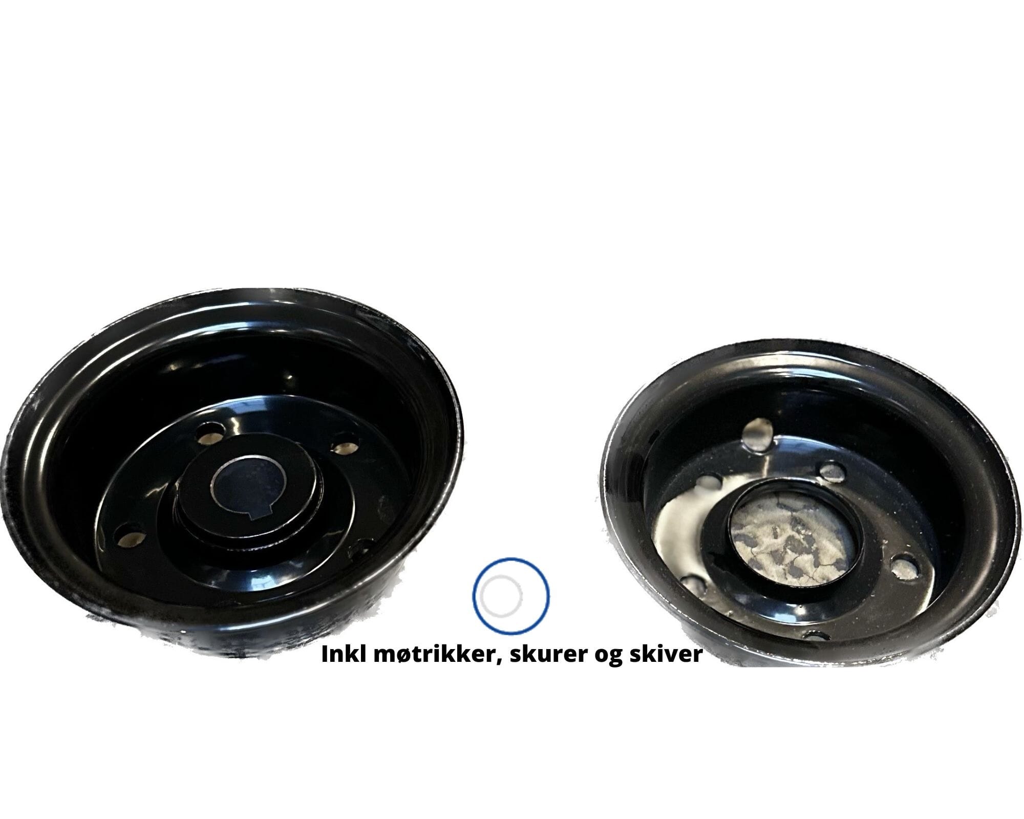 Fælg 2.10x4 Notgang 20/48/H7 6JS9 Sort