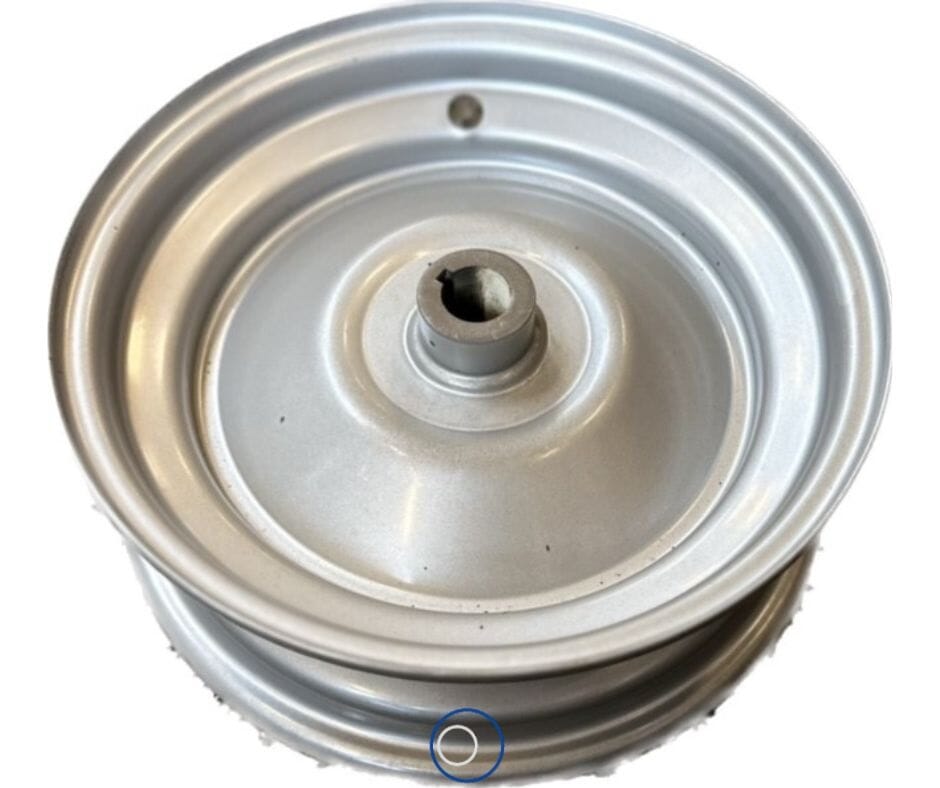 Fælg 2.50x8 nf32x6,45x75mm