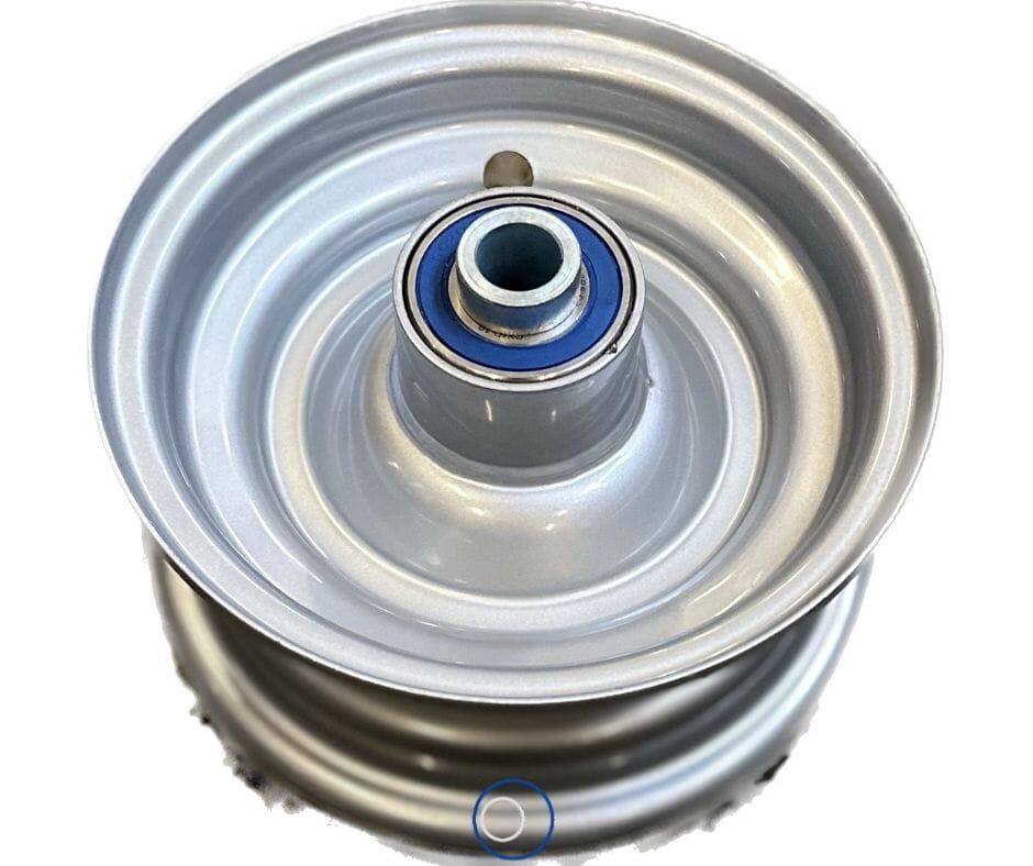 GK 2.50x6 120-17 Sølv 6204RS Stainless