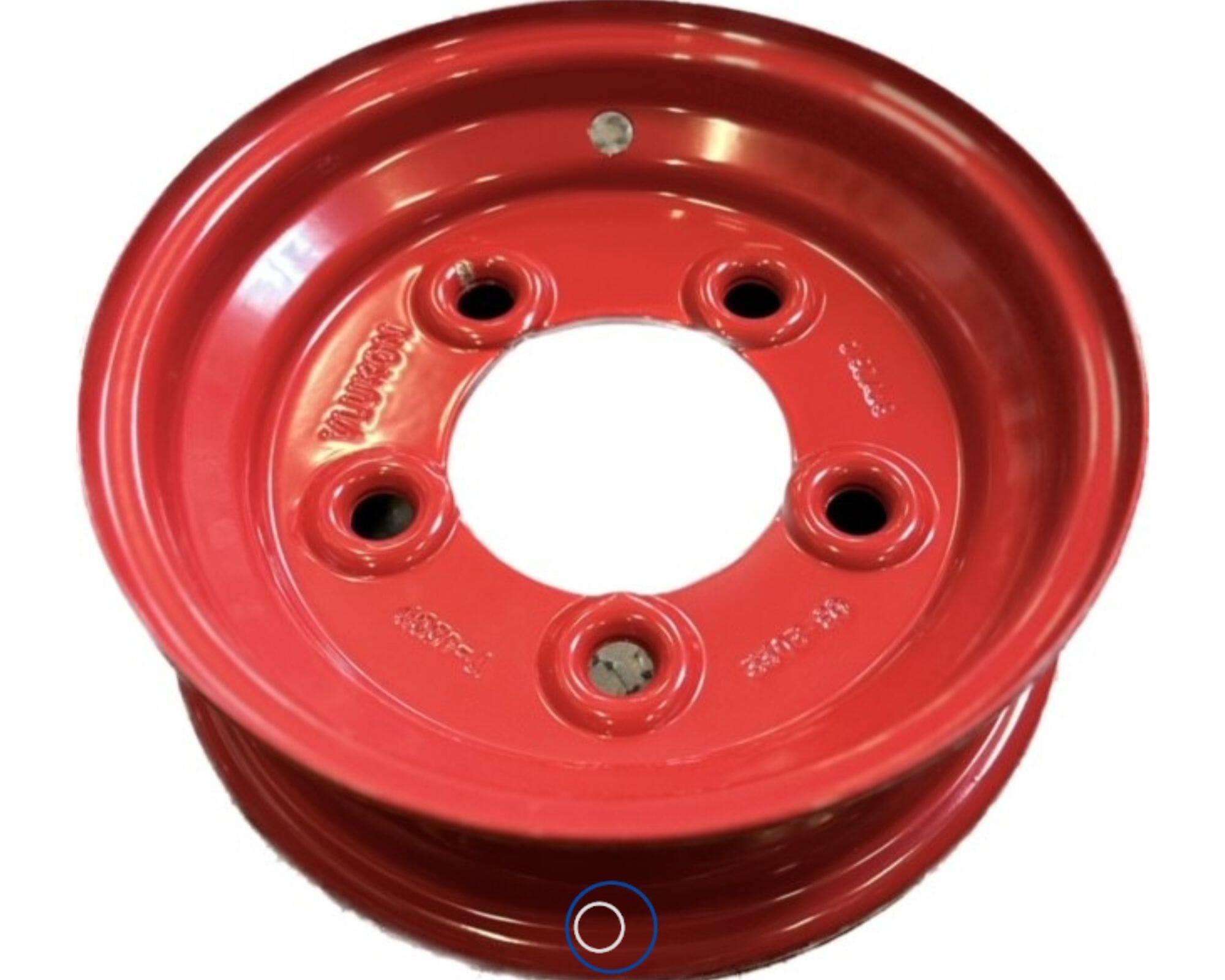 Fælg 2.50Ax8 S 5/M12.5/80/115 Rød