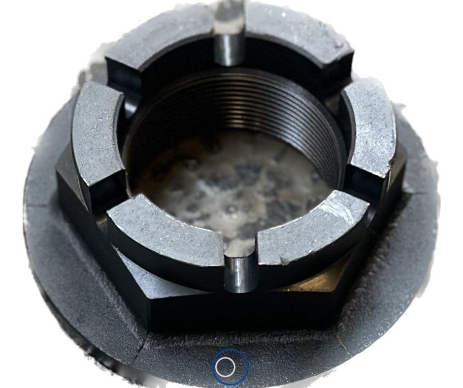 Kronemøtrik M50x2 -35 328FM171