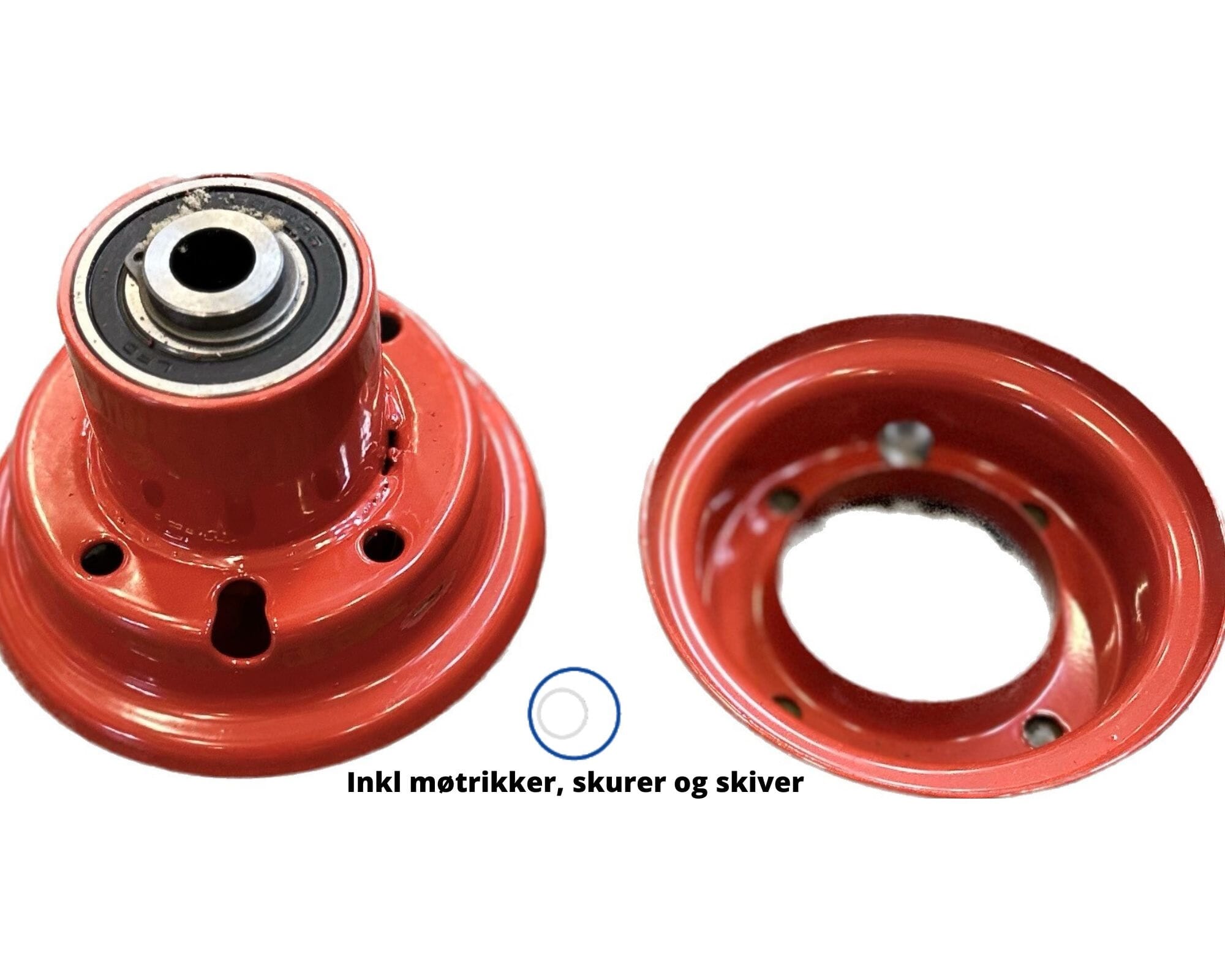 GK 1.50-3 D 6004RS-85-13 Rød