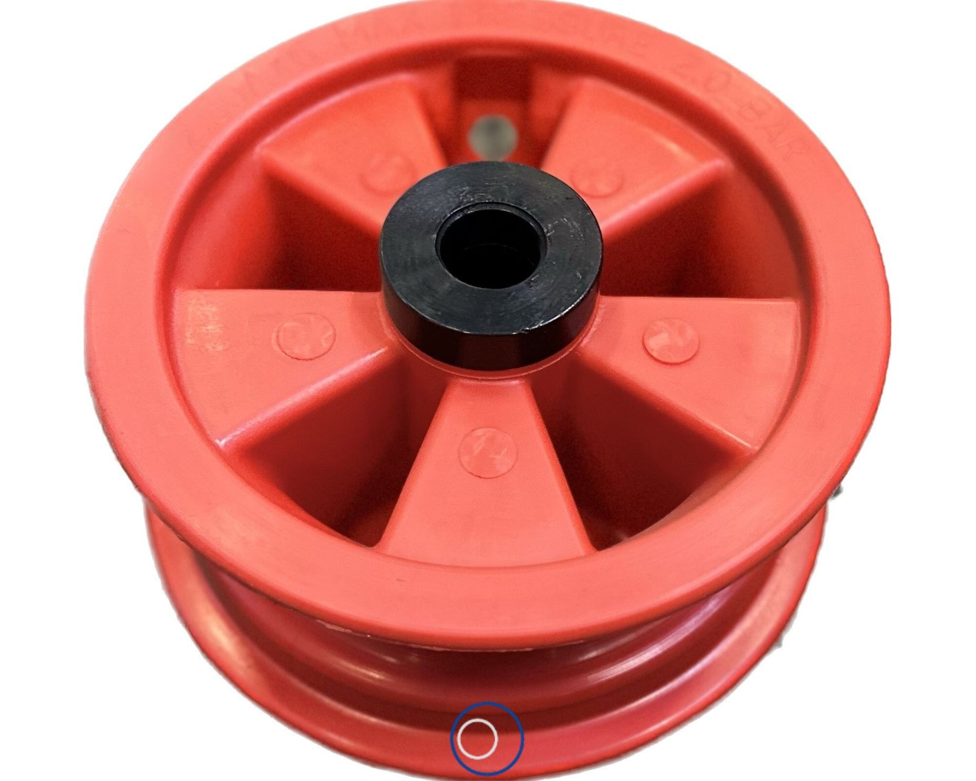 KS Fælg 2.50x6 GL16x94 Rød