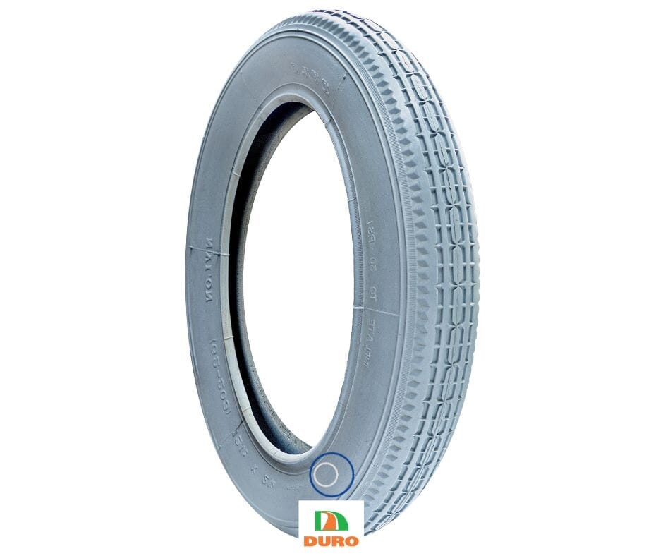 Dæk 12½x2¼ HF-180 Grå