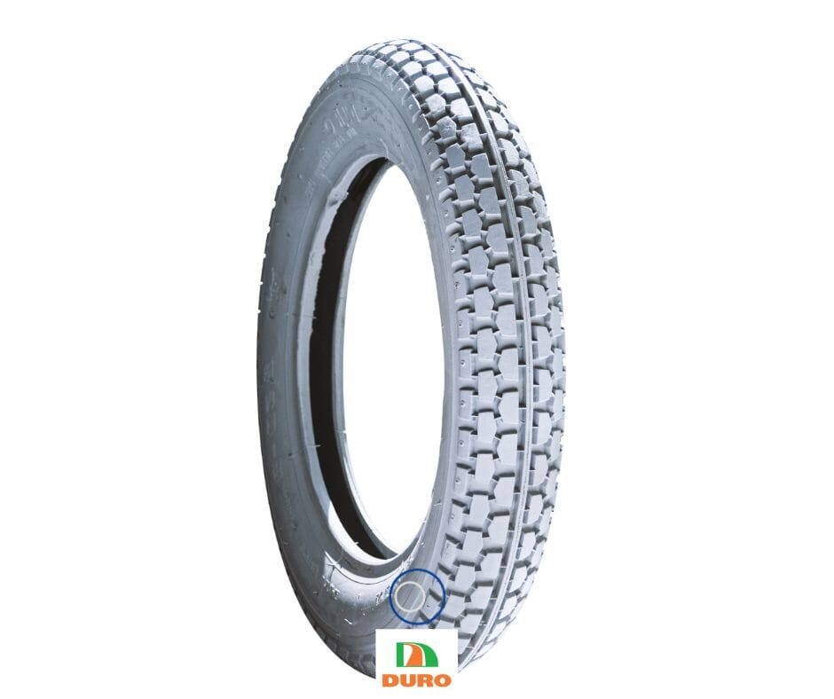 Dæk 2.50x8/4 HF-216 GRÅ